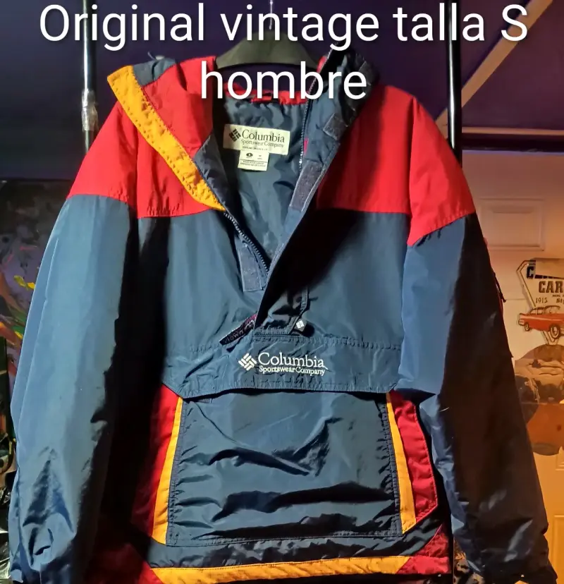 Chaqueta Columbia vintage impermeable para hombre - 3