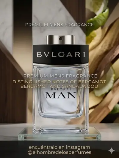 Perfume Bvlgari Man para Hombre 100ml - miniatura 1
