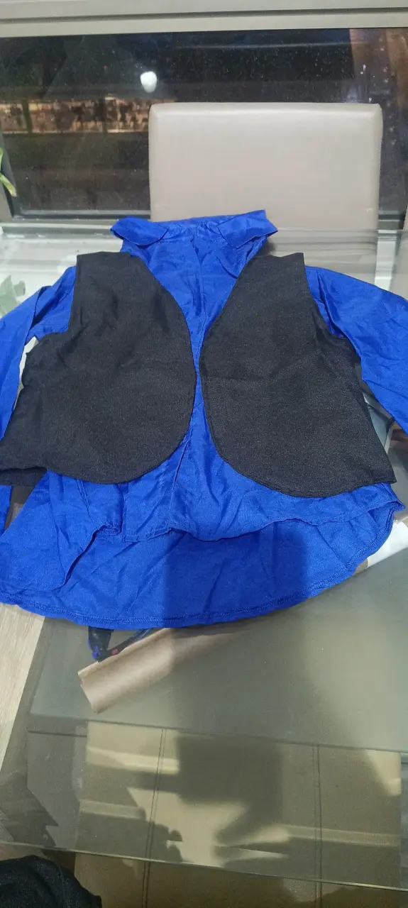 Traje cueca Nortina azul y negro para niños - 2