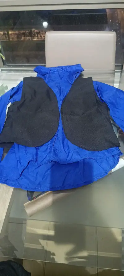 Traje cueca Nortina azul y negro para niños - miniatura 2