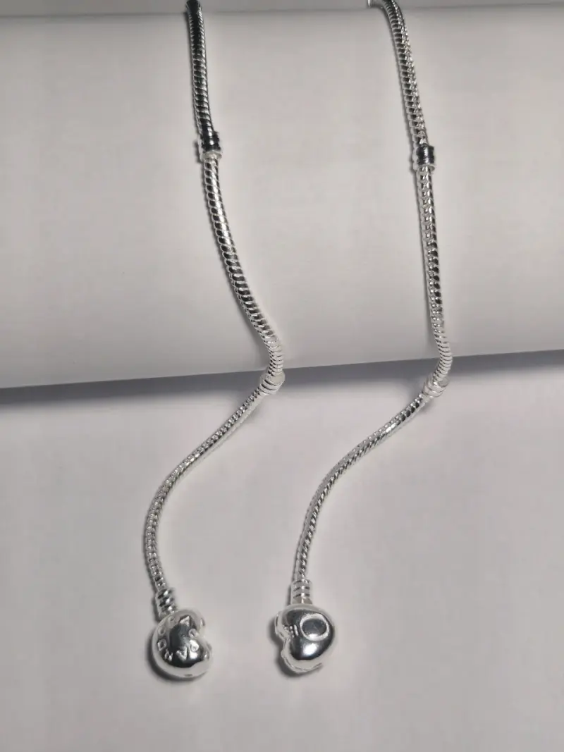 Pulsera de plata con dijes variados - 2