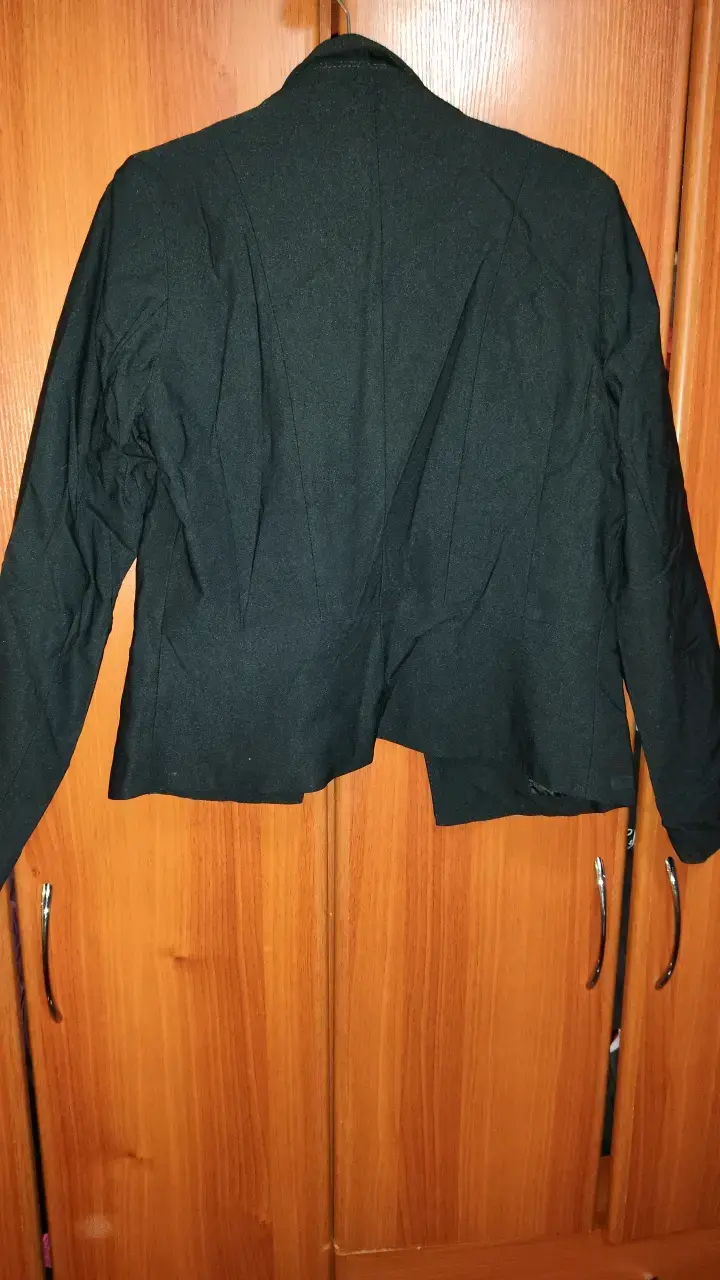 Blazer negro con ojales metálicos BNY'S - 4