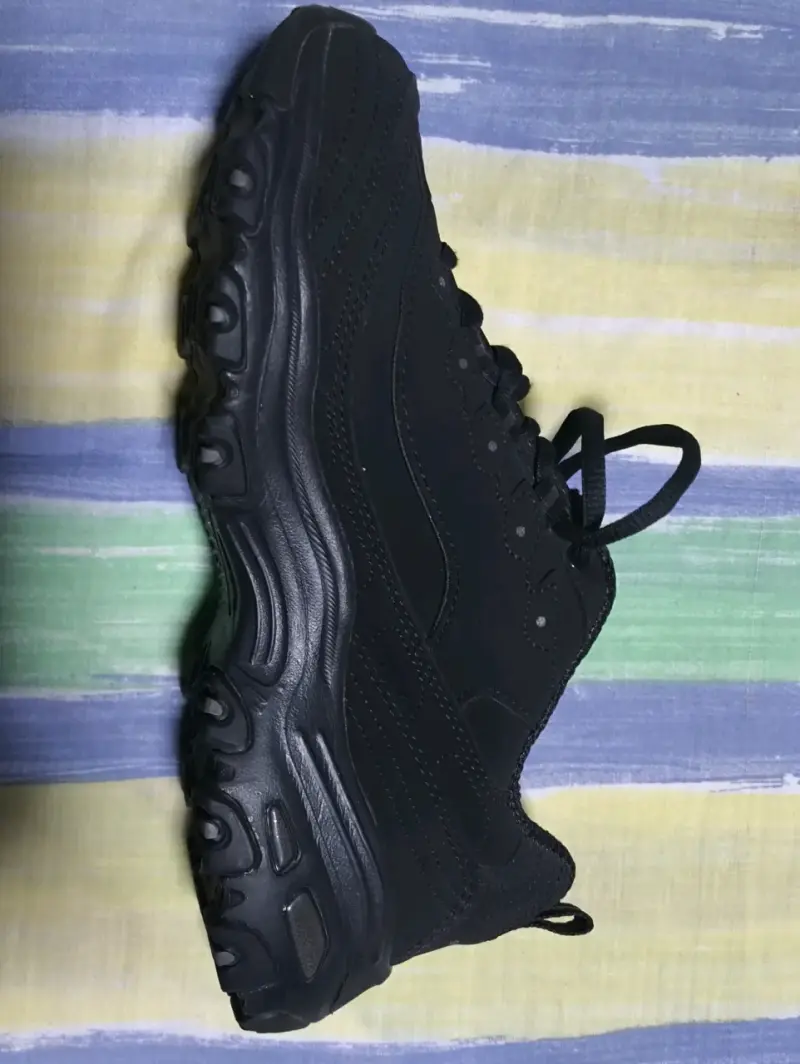 Zapatillas deportivas negras Skechers con Memory Foam - 1