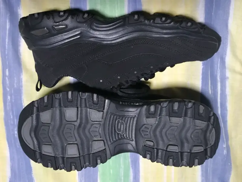 Zapatillas deportivas negras Skechers con Memory Foam - 2