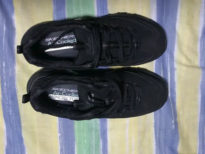 Zapatillas deportivas negras Skechers con Memory Foam - 6