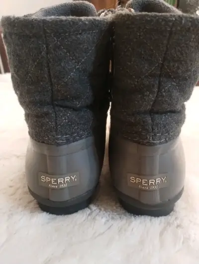 Botas impermeables Sperry gris oscuro - miniatura 2