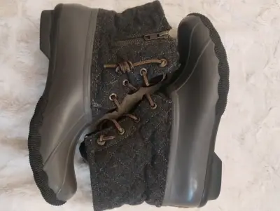 Botas impermeables Sperry gris oscuro - miniatura 3