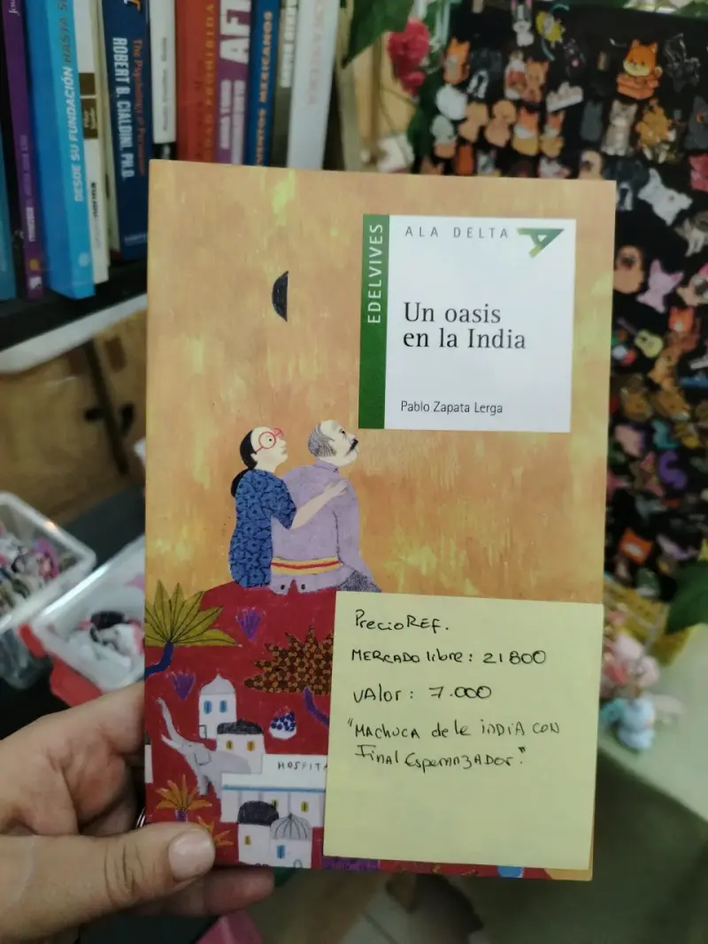 Libro 'Un oasis en la India' de Pablo Zapata Lerga