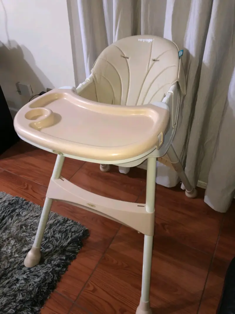 Silla de comer para bebé Voyage beige