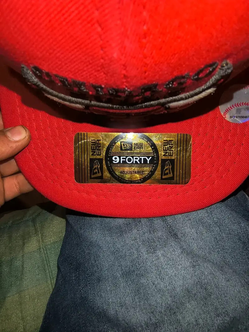 Gorra roja Chicago Bulls New Era 9FORTY - 3