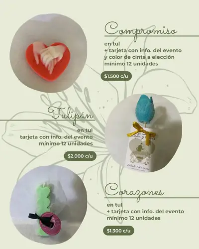 Velas de Soja para Souvenir - miniatura 3