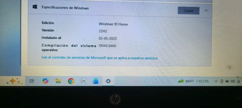 Laptop HP EliteBook con Windows 10 - 11
