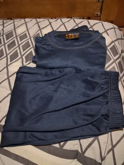 Pijama térmico azul para hombre Kbeen - miniatura 1