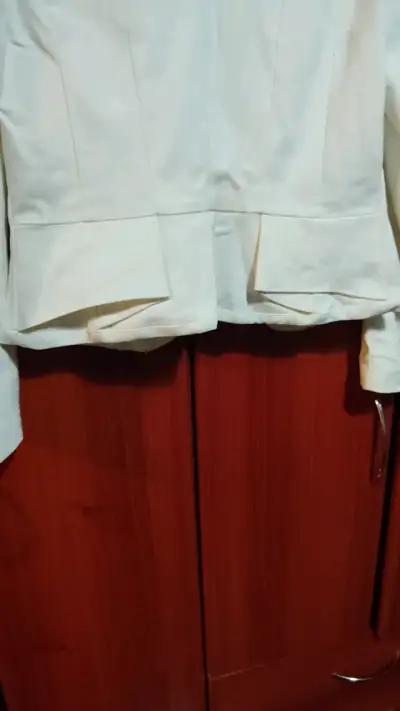 Blazer blanco BNY'S talla 40 - miniatura 5