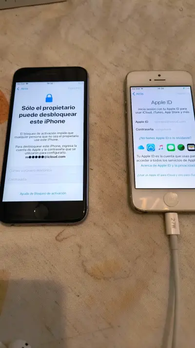 Dos iPhones bloqueados para repuestos - miniatura 1