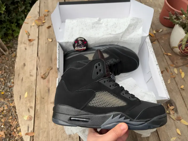 Jordan Retro 5 black Cat - 3