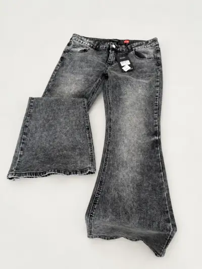 Jeans Flare Foster Gris Oscuro - miniatura 1