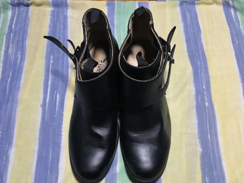 Botines de huaso, cuero negro con hebillas Bacara - 6