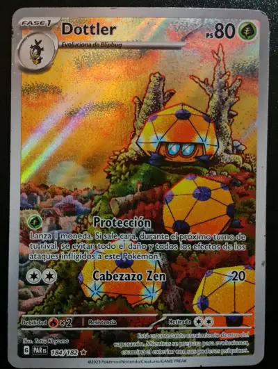 Carta Pokémon Dottler Holográfica - miniatura 1