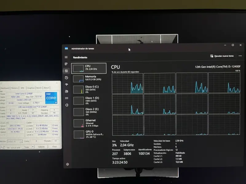 Procesador Intel Core i5-12400F 12va - 3