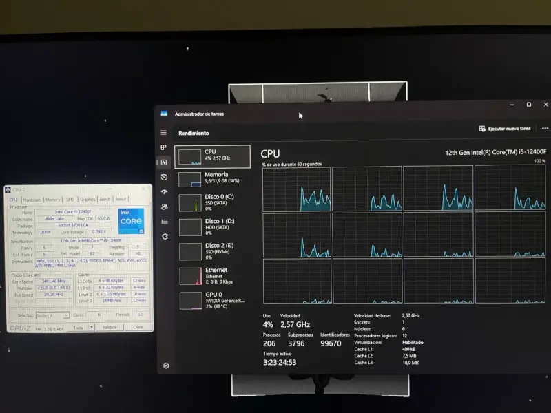 Procesador Intel Core i5-12400F 12va - 4