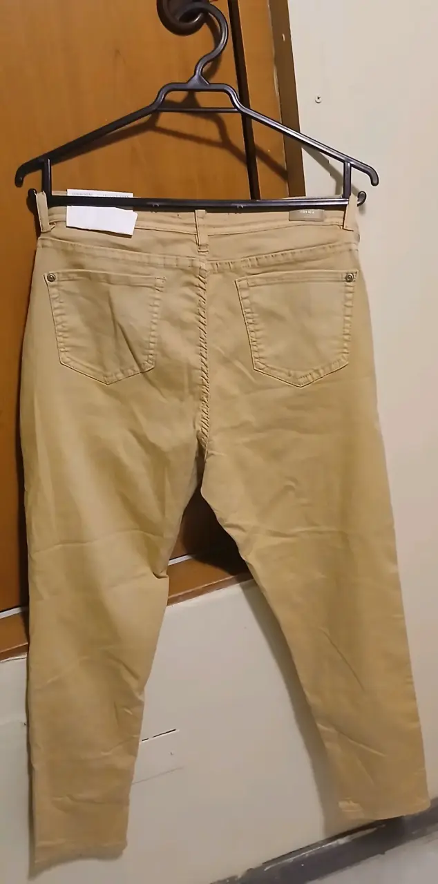 Pantalones beige super skinny Fashion Park - 2