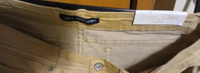 Pantalones beige super skinny Fashion Park - miniatura 3