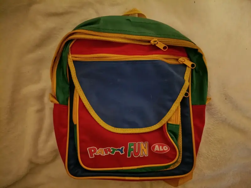 Mochila infantil multicolor Party Fun ALO - 1