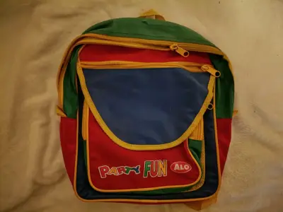 Mochila infantil multicolor Party Fun ALO - miniatura 1