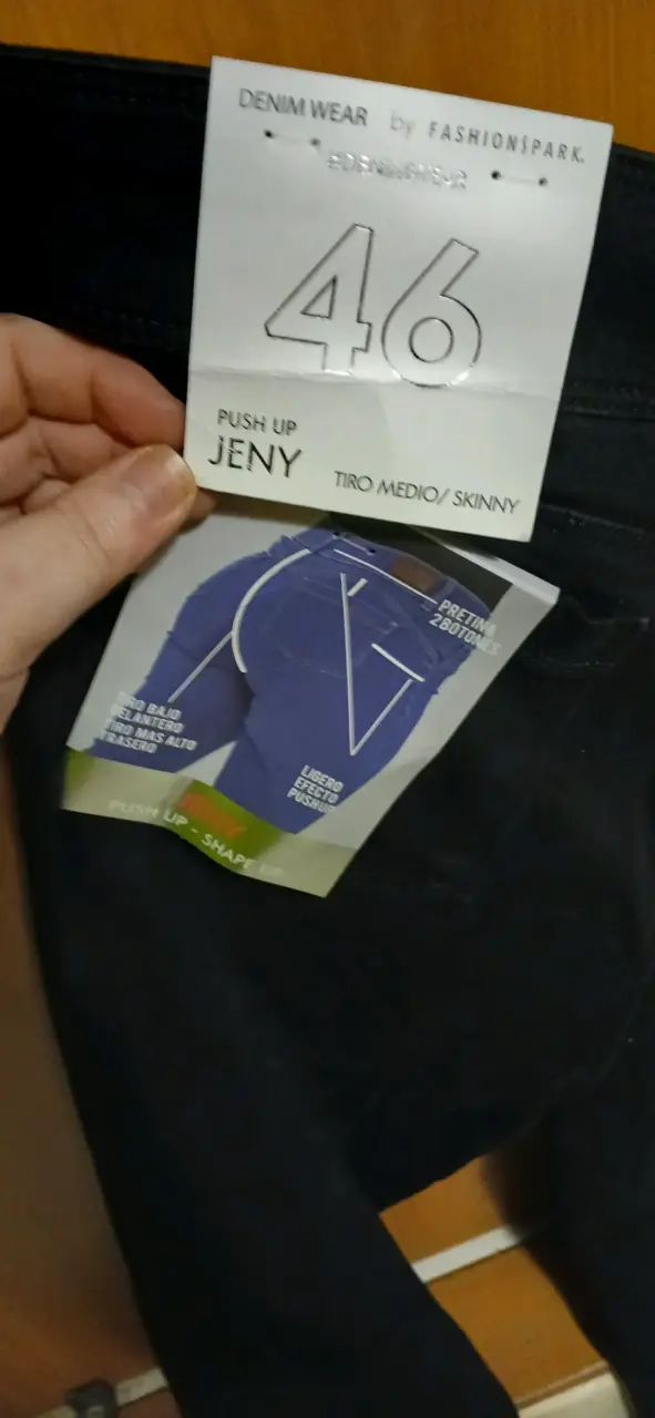 Pantalones Jeny Push Up negros para mujer - 5