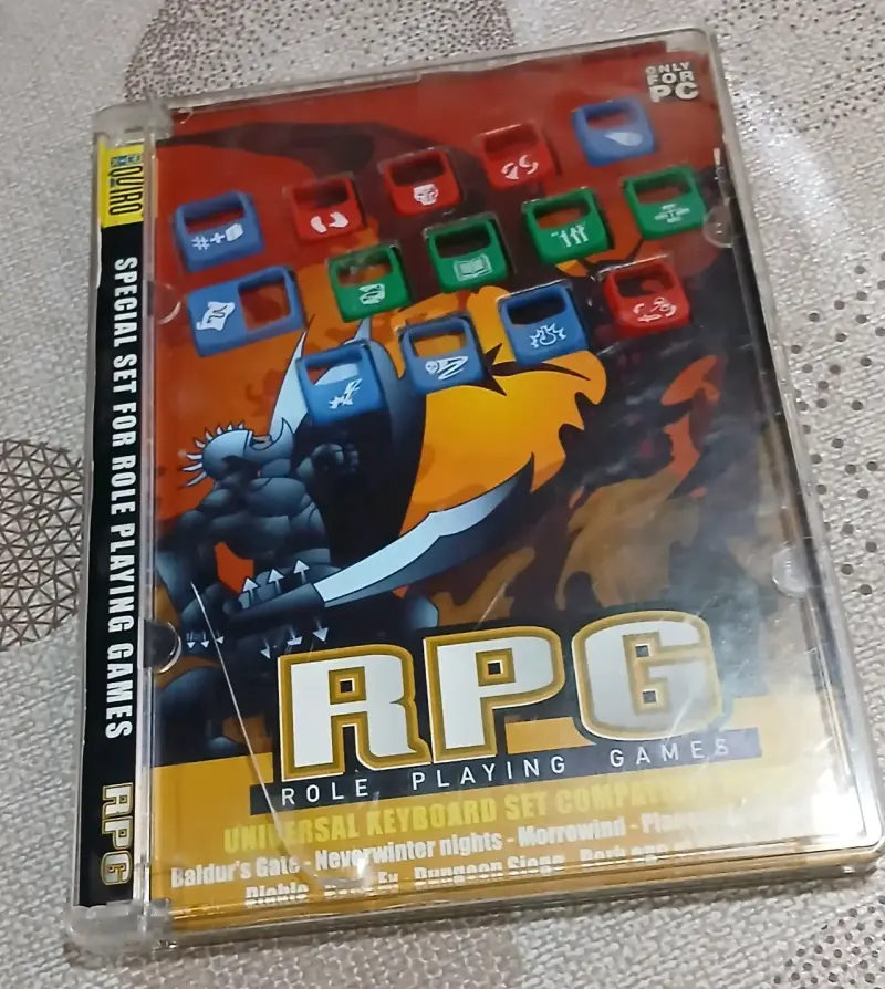 Set de Teclas para Juegos de Rol Quiro para PC - 2