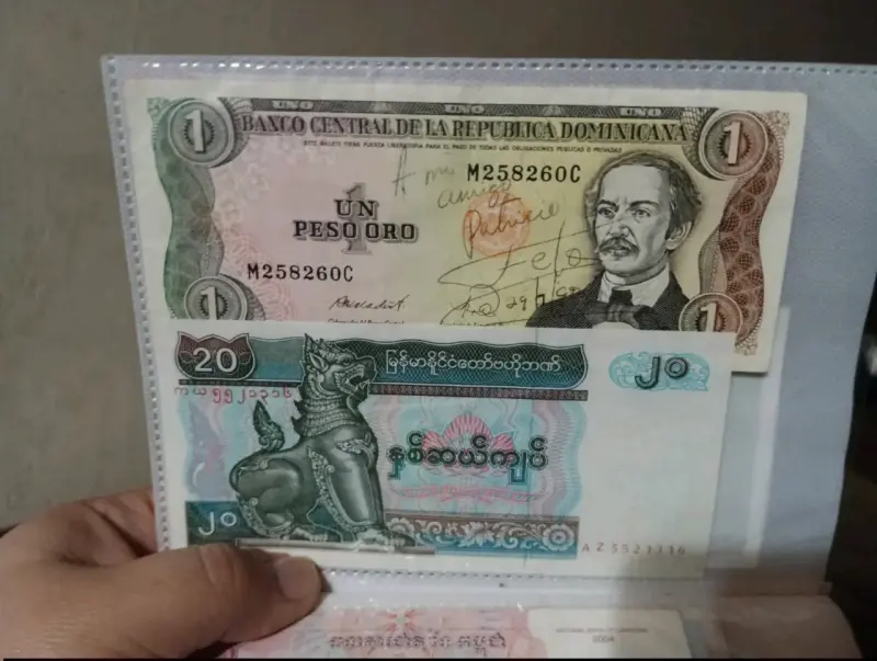 Colección de billetes de diferentes países - 4