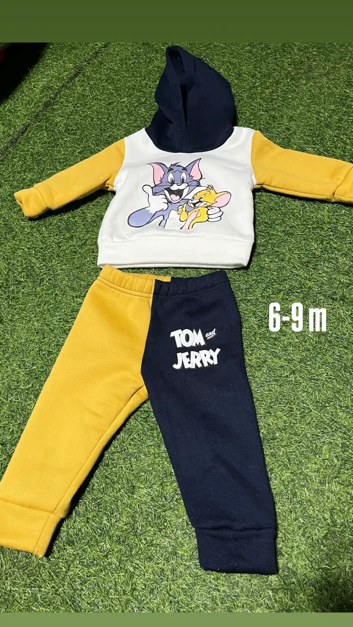 Conjunto Tom y Jerry para bebé 6-9 meses