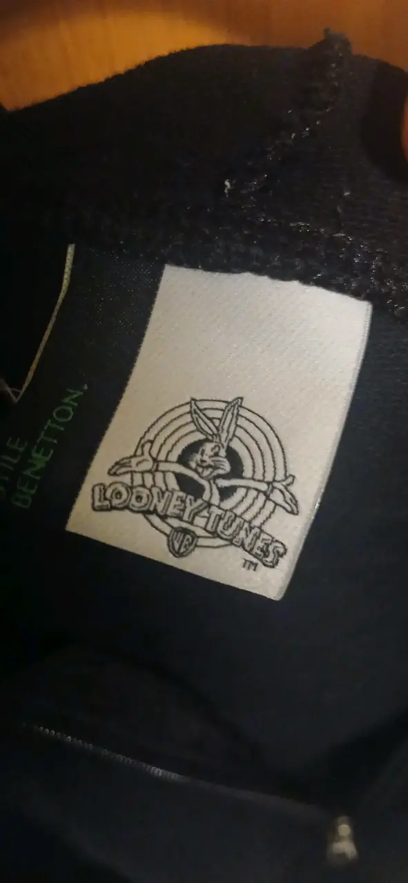 Polerón negro Looney Tunes con capucha - 3