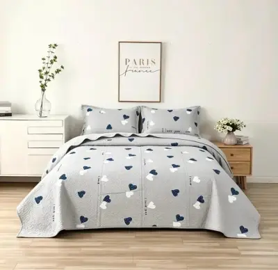 Quilt Algodón 2 plazas, variados colores - miniatura 4