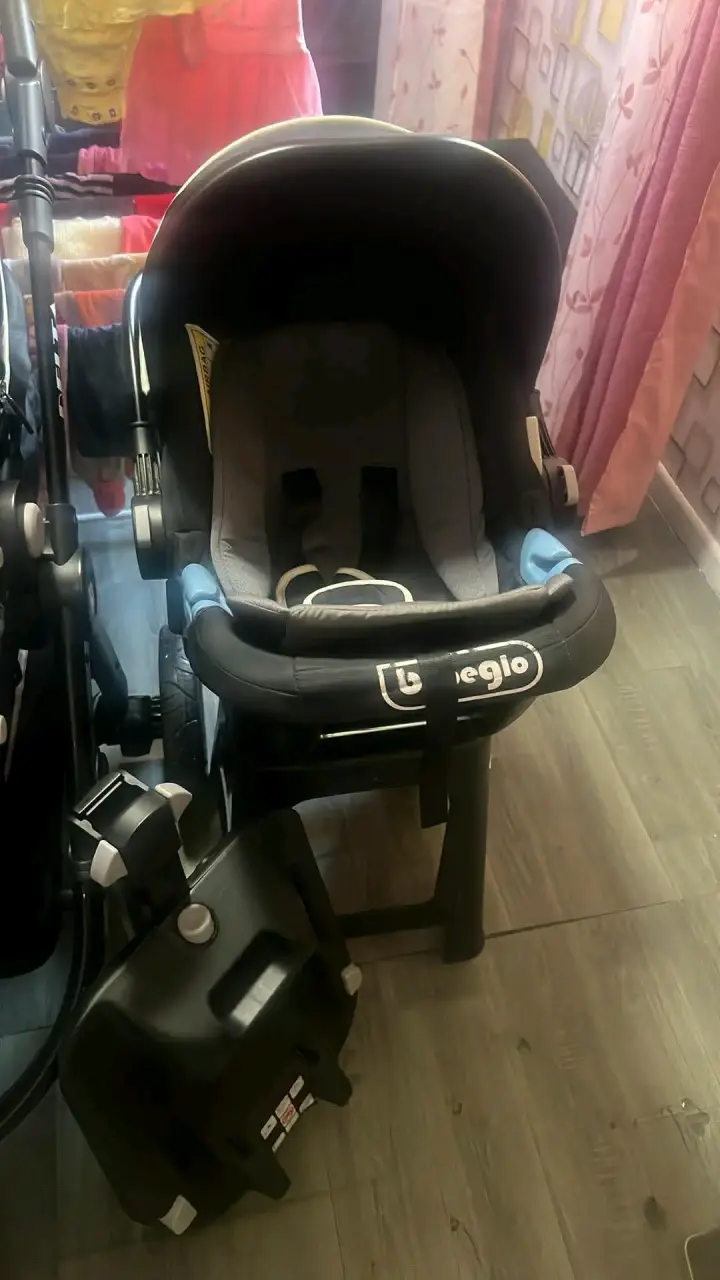 Coche de bebé doble Peg Perego negro - 3