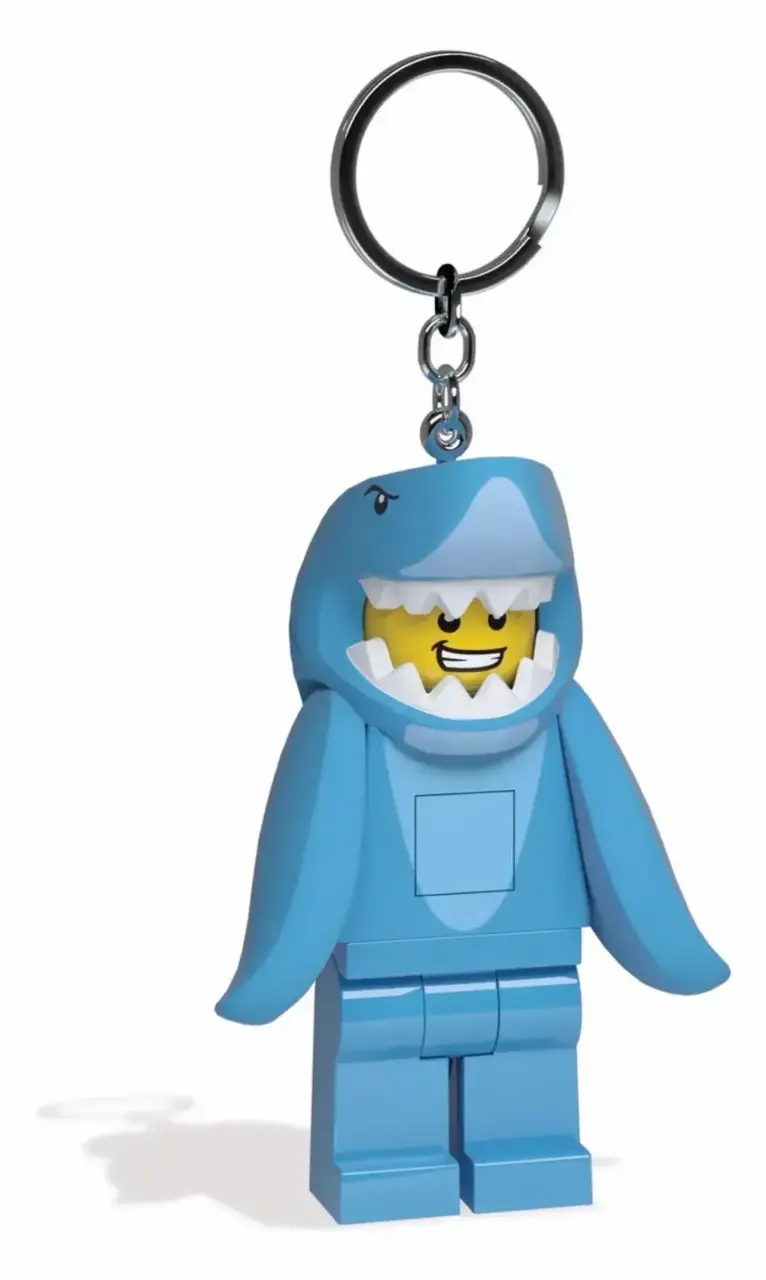 Lego led keychain llavero tiburón - 2