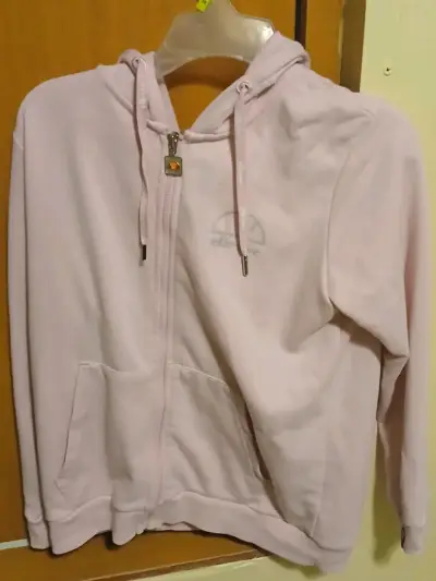Polerón rosado con capucha Ellesse para mujer - miniatura 1
