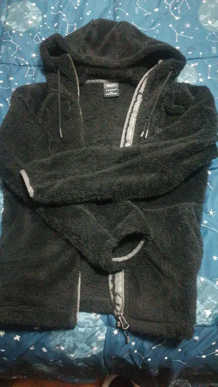 Chaqueta de felpa negra Lippi ! para mujer - 2