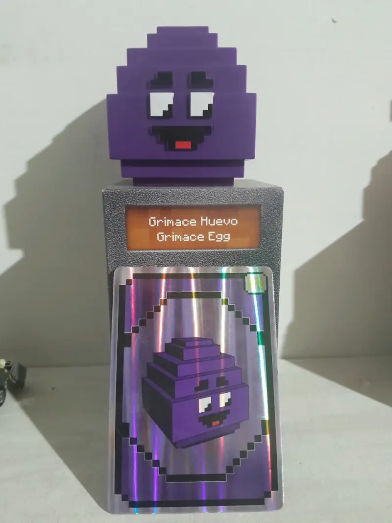 Figura de colección Grimace Huevo púrpura