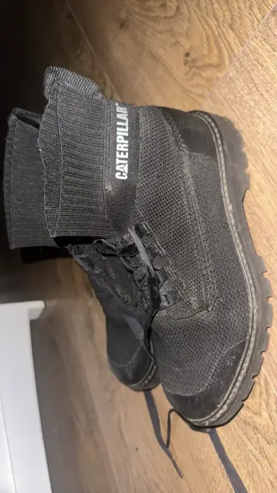 Botas Caterpillar negras talla 38 usadas - miniatura 2