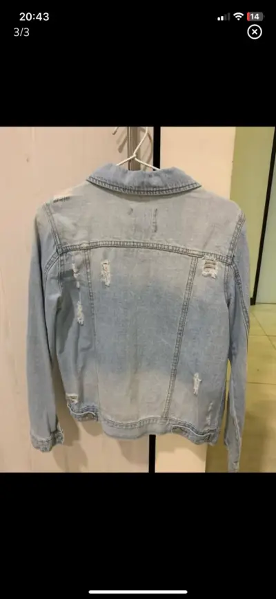 Chaqueta de mezclilla Opposite con  bordado - miniatura 3