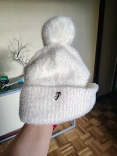 Gorros de lana con pompón - pink - miniatura 2