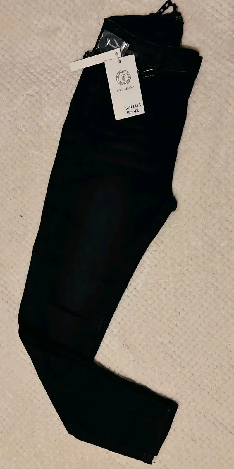 Pantalones cargo de mezclilla para mujer For3t - 6