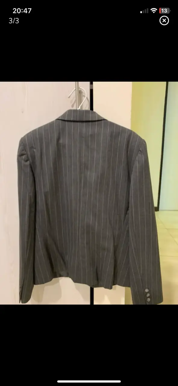 Blazer de rayas gris Esprit para mujer - 3