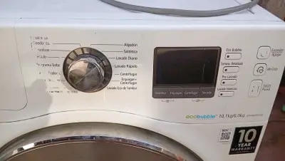 Lavadora Samsung EcoBubble 10 kg con Secadora - miniatura 2