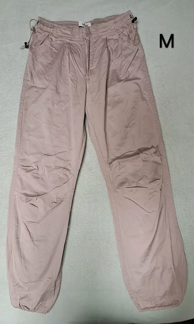 Pantalones mujer cargo beige talla M
