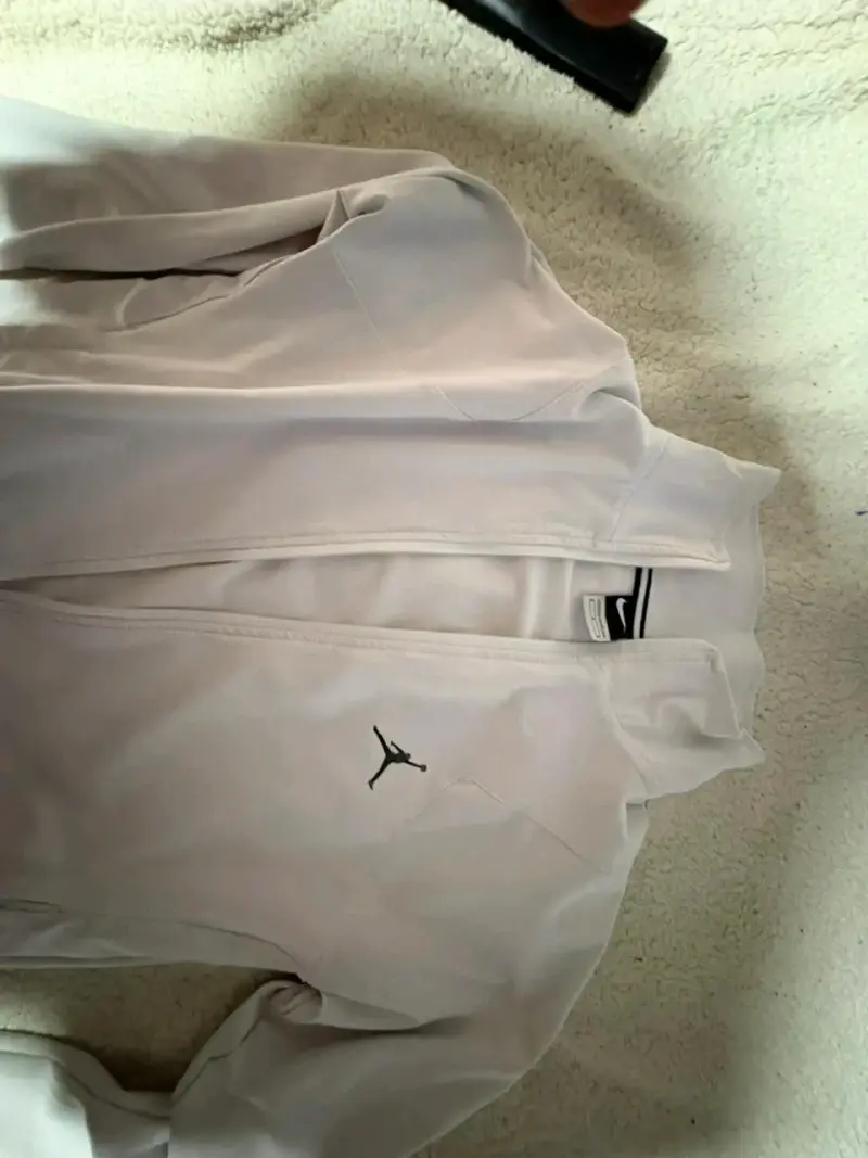 Chaqueta deportiva blanca Jordan para hombre
