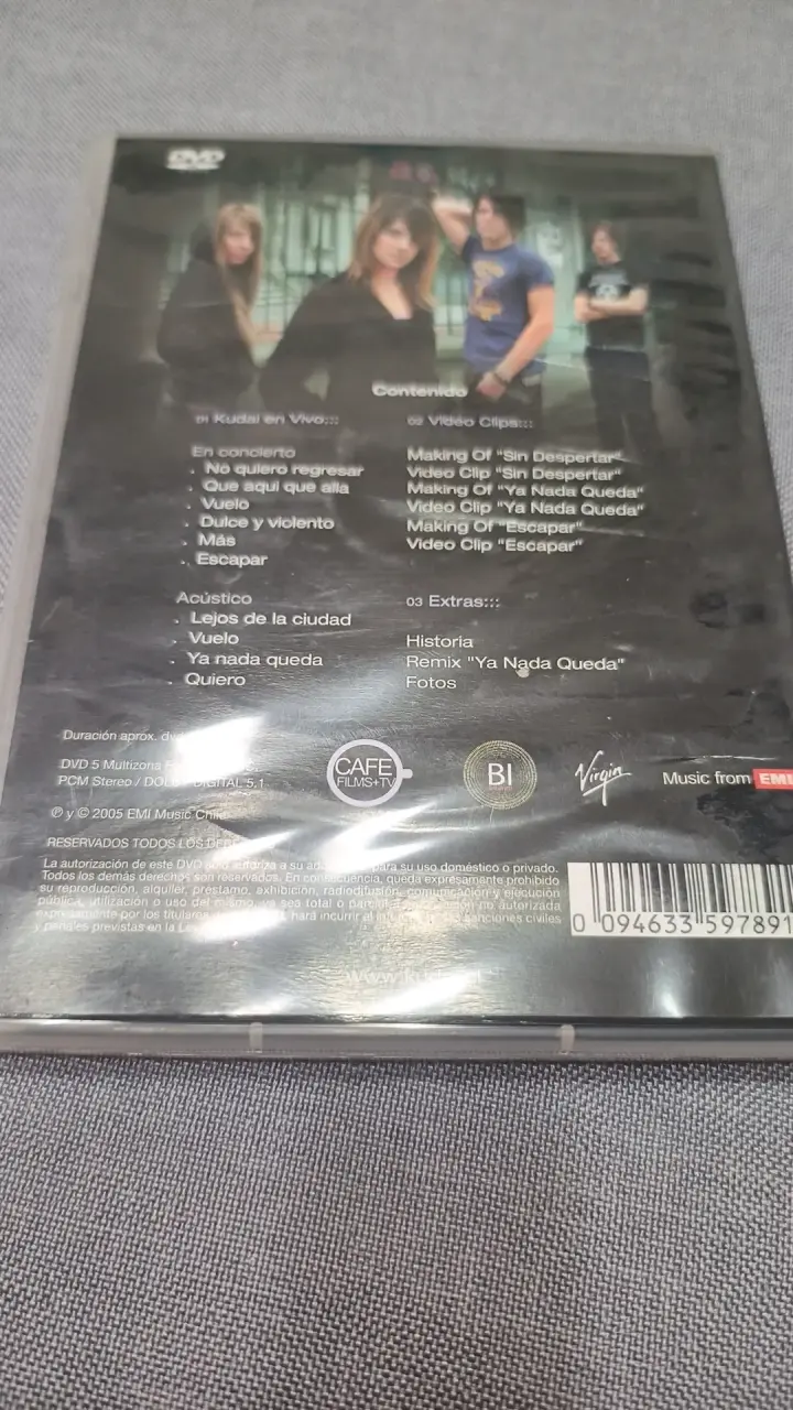 DVD Kudai En Vivo Gira 2004-2005 - 2