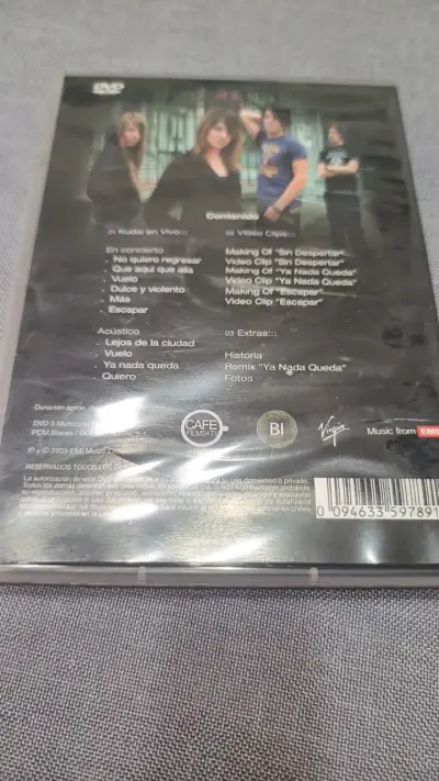 DVD Kudai En Vivo Gira 2004-2005 - miniatura 2